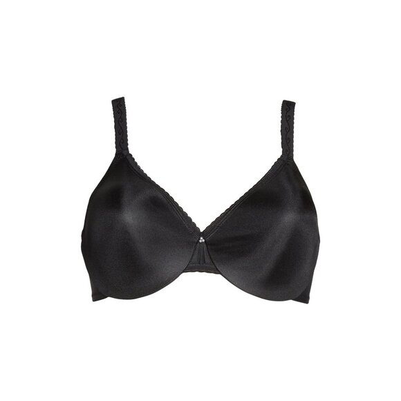 🆕 WACOAL Simple Shaping Minimizer Underwire Unpadded Bra 36DDD Black #857109 - Picture 6 of 11